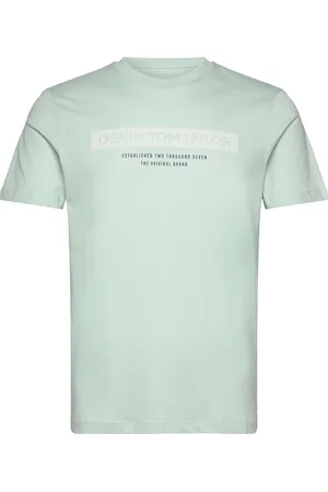 TOM TAILOR Printed T-Shirt Green