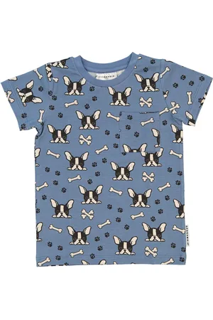 Geggamoja Bamboo T-Shirt Blue