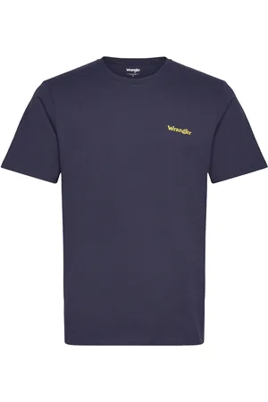 Wrangler Small Logo Tee Navy