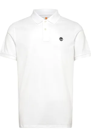 Timberland Pique Short Sleeve Polo White