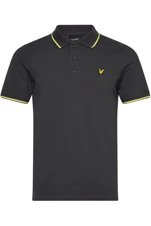 Lyle & Scott Tipped Polo Shirt Black