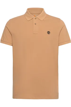 Timberland Pique Short Sleeve Polo Beige