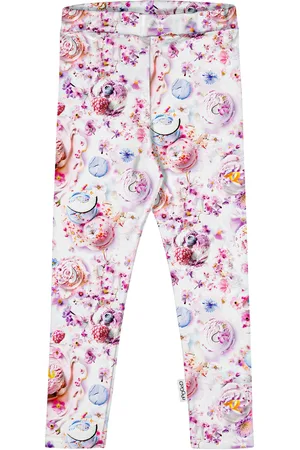 Gugguu Print Leggings Pink