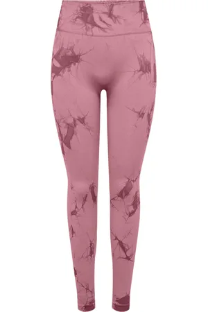 ONLY Onptie Hw Seam Tights Pink