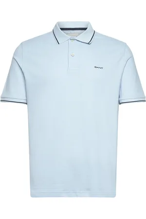 GANT Tipping Ss Pique Polo Blue