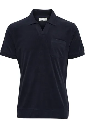 Casual Friday Cfrichie Frotté Polo Navy