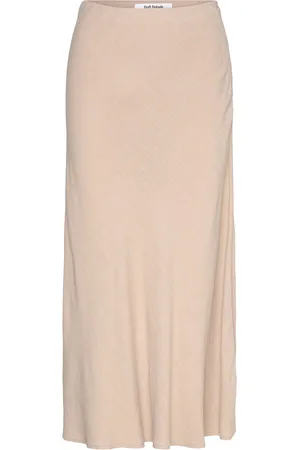 Soft Rebels Srsamantha Midi Skirt Cream