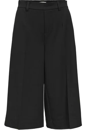 Object Objlisa Mw Wide Capri Pant Noos Black