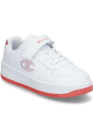 Champion Rd18 Platform Glitter G Ps Low Cut Shoe White