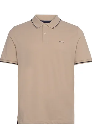 GANT Tipping Ss Pique Polo Beige
