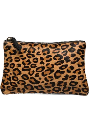 MANGO Printed Mini Bag Brown