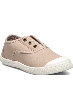 MANGO Elastic Panel Sneakers Beige