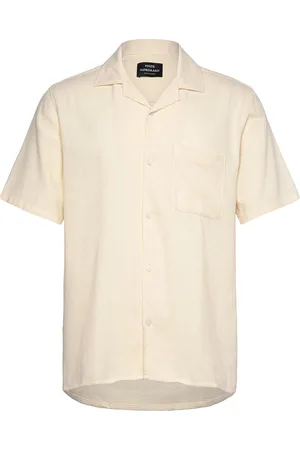 Mads Norgaard Texture Kenji Shirt Ss Cream