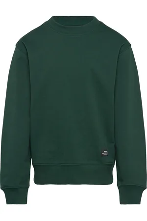 Mads Norgaard Light Terry Solo Sweatshirt Green