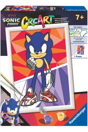 Ravensburger Creart Sonic Prime Patterned