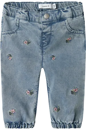 NAME IT Nbfrose Shaped R Emb Jeans 5321-Yb Blue