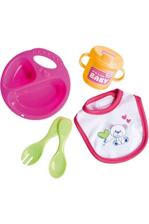 Simba Toys New Born Baby Feeding Set Patterned