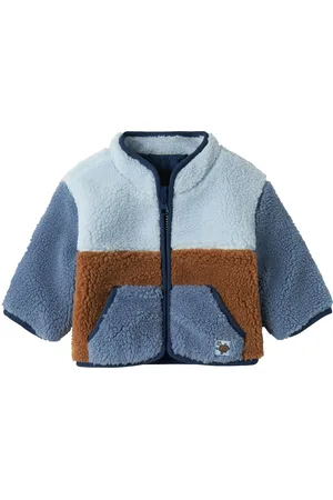 NAME IT Nbmmimba Teddy Jacket Blue