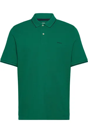 GANT Tipping Ss Pique Polo Green