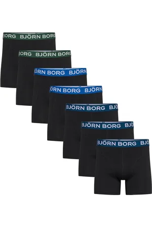 Björn Borg Cotton Stretch Boxer 7P Black