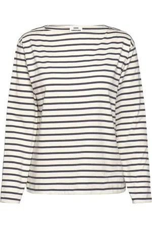 Mads Norgaard Soft Single Silke Tee Ls Blue