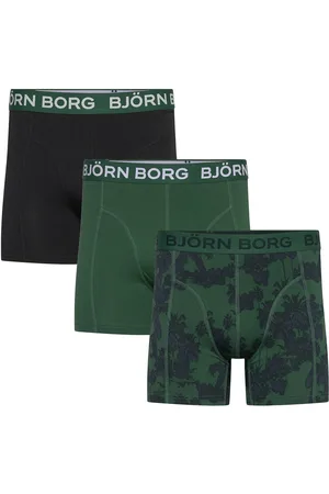 Björn Borg Cotton Stretch Boxer 3P Green
