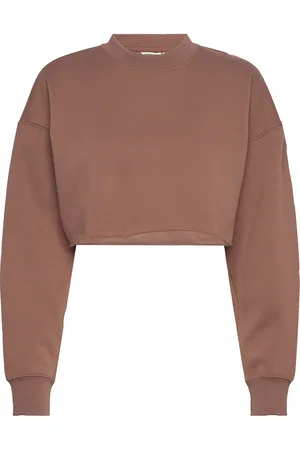 Björn Borg Studio Over D Cropped Sweatshirt Brown