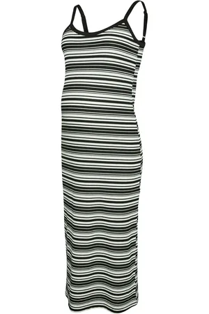 Mama;licious Mlsarafina Strap Jrs Midi Dress Black
