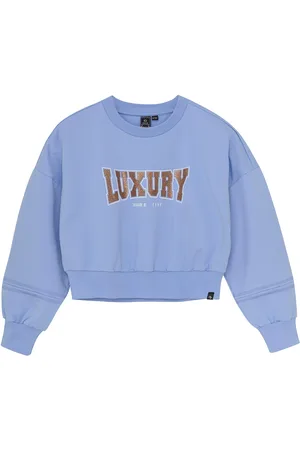 Indian Blue Jeans Loose Fit Sweater Glitter Blue