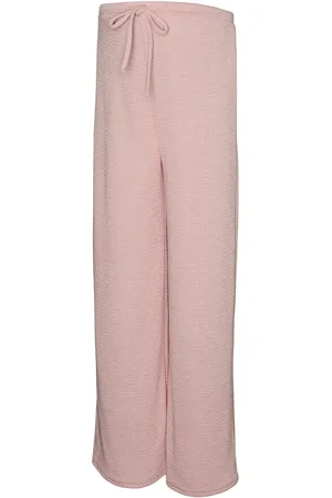 Mama;licious Mllaurie Loose Jrs Pants Hw Pink