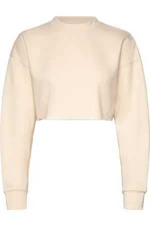Björn Borg Studio Over D Cropped Sweatshirt Beige