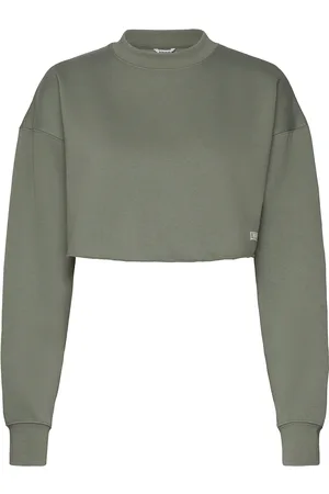 Björn Borg Studio Over D Cropped Sweatshirt Khaki