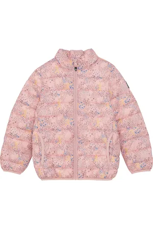 Color Kids Jacket Quilted - Aop Pink