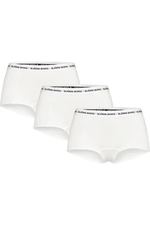 Björn Borg Logo Boxer Shorts 3P White