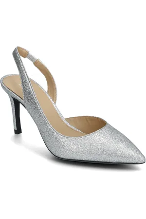 Michael Kors Alina Flex Sling Pump Silver