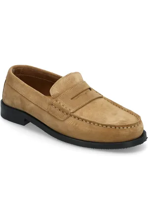 GARMENT PROJECT Miles Penny Loafer - Earth Suede Beige