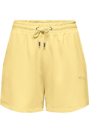 ONLY Onpfrei Life Logo Hw Swt Shorts Yellow