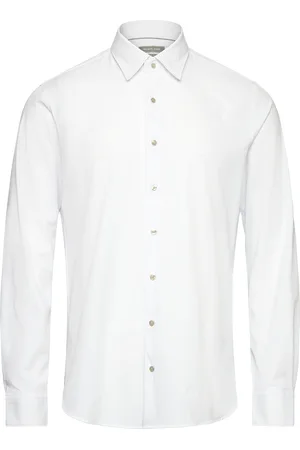 Michael Kors Performance Stretch Slim Shirt White