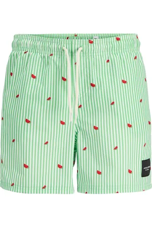 JACK & JONES Jpstmaui Jjswim Mini Stripe Akm Jnr Jack & J S Green