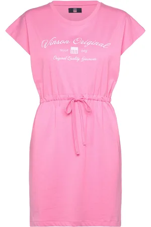 Vinson Rina Reg Cot Vin W Dress Pink