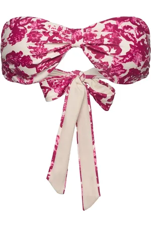 Rosemunde Rwshiitake Bandeau Bikini Top Pink