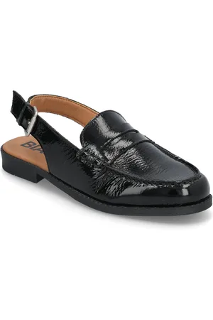 Bianco Biapop Slingback Loafer Nappalak Black