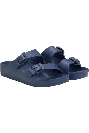 Color Kids Sandals W. Buckles Navy