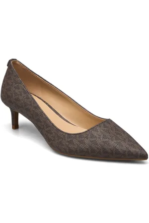 Michael Kors Alina Flex Kitten Pump Brown