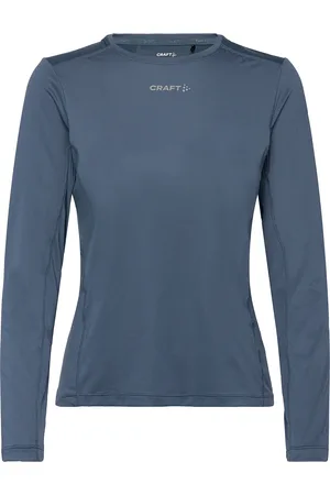 Craft Adv Essence Ls Tee 2 W Blue