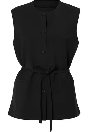 SELECTED Slfabbi Vest Black