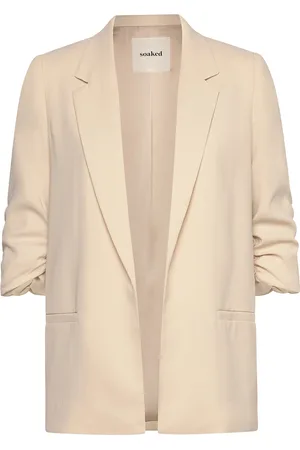 Soaked in Luxury Slshirley Blazer Beige
