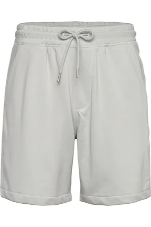 Lindbergh Jersey Drawstring Shorts Grey
