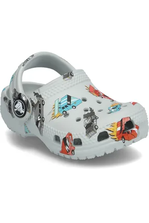 Crocs Classic Race Cars Graphic Cg T Blue