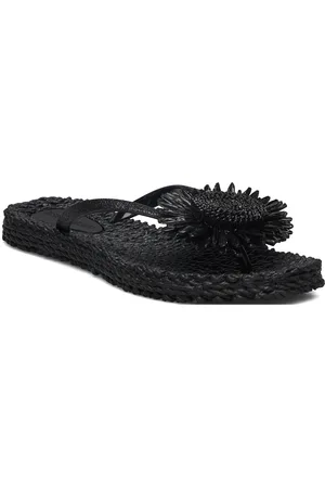 Ilse Jacobsen Flip Flop With Flower Black